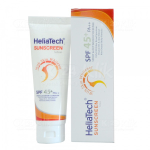 Heliatech Sunscreen Lotion With Skin Whitener Spf 45+ Pa++