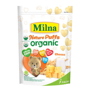 Milna Nature Makanan Ringan Organik Rasa Keju