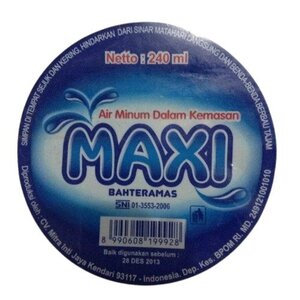 Maxi Air Minum Dalam Kemasan (Air Mineral)