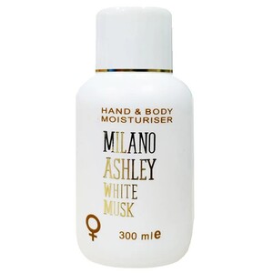 Milano Ashley White Musk Hand & Body Lotion Moisturiser