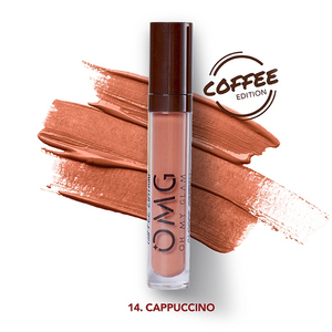 OMG Oh My Glam Matte Kiss Lip Cream 14 Cappuccino