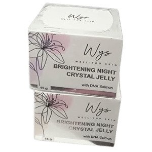 W Y S Well You Skin Brightening Night Crystal Jelly With DNA Salmon