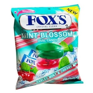 Foxs Permen Kristal Bening Rasa Barley dan Cherry Mint