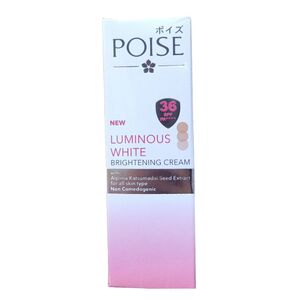 Poise Luminous White Brightening Cream