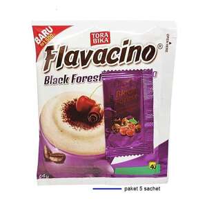 Torabika Flavacino Minuman Serbuk Kopi Kapucino dengan Toping Rasa Blackforest