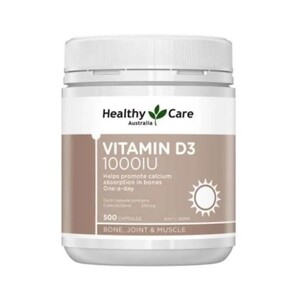 Healthy Care Vitamin D3 1000 Iu