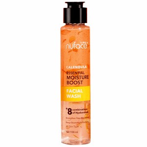 Nuface Calendula Essential Moisture Boost Facial Wash