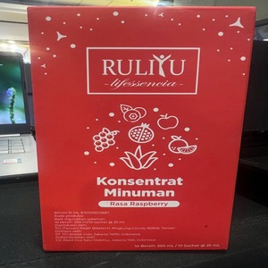 Cek Bpom Ruliyu Konsentrat Minuman Rasa Raspberry