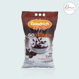 Goodrich Go Krunch Makanan Ringan Ekstrudat Rasa Cokela