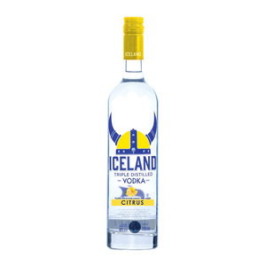 Iceland Vodka Beraroma Lemon Dan Jeruk (Mengandung Alkohol +- 40% Vv)