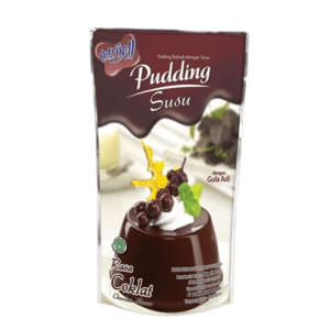 Nutrijell Puding Bubuk Dengan Susu Rasa Cokelat