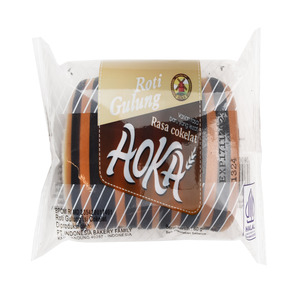 Aoka Roti Gulung Isian Rasa Cokelat