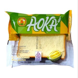 Aoka Roti Panggang Isian Rasa Durian