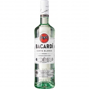 Bacardi Carta Blanca White Rum (Mengandung Alkohol +- 40% vv)