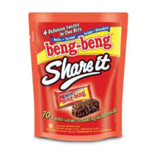 Beng Beng Shareit Wafer Dengan Sereal Bersalut Cokelat