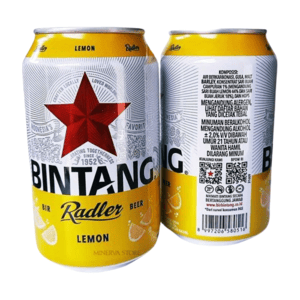 Bintang Radler Bir dengan Sari Buah Lemon (Mengandung Alkohol ± 2% vv)