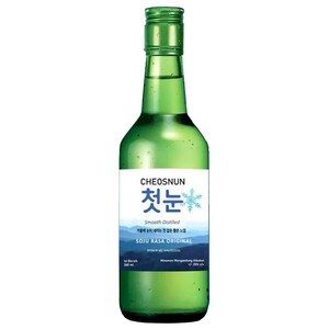 Cheosnun Soju (mengandung alkohol +- 20% vv)