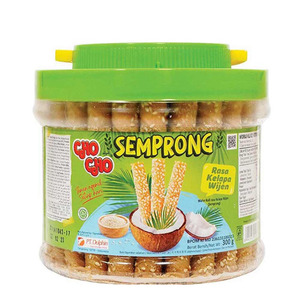 Cho Cho Wafer Roll rasa Kelapa Wijen (Semprong)