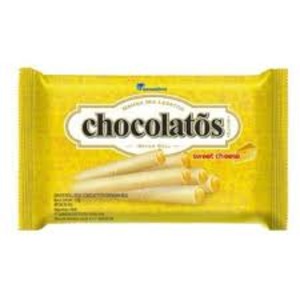 Chocolatos Wafer Roll Cokelat Putih Dengan Rasa Keju