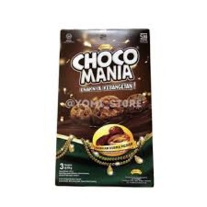 Chocomania Kukis dengan Butiran Cokelat (Chocochips, Rich Chocolate, Sweet Date Cookies)