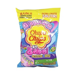 Chupa Chups Big Babol Permen Karet Rasa Aneka Buah (Tutti Frutti, Semangka, Blueberry)