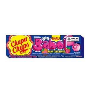 Chupa Chups Big Babol Permen Karet Rasa Tutti Frutti