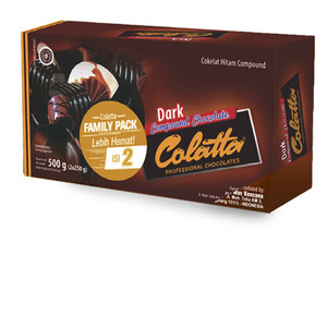 Colatta Cokelat Compound Hitam (Dark Compound Chocolate)