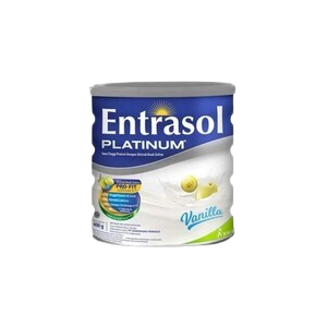 Entrasol Platinum (Design R22) Minuman Berbasis Whey Rasa Vanila