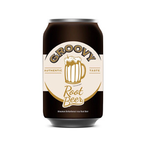 Groovy Minuman Berkarbonasi Rasa Root Beer