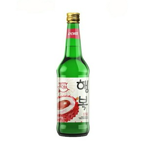 Happy Soju Minuman Beralkohol Golongan C Beraroma Soju Dan Leci (Mengandung Alkohol +- 40% vv)