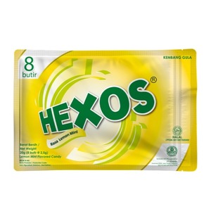 Hexos Kembang Gula Rasa Lemon Mint