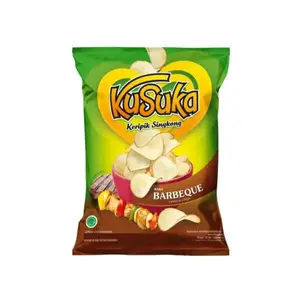 Kusuka Keripik Singkong Rasa Barbequebbqbarbecue (Barbequebbqbarbecue Cassava Chips)