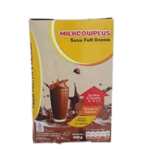 Milkcowplus Campuran Susu Full Cream dan Krimer Rasa Cokelat