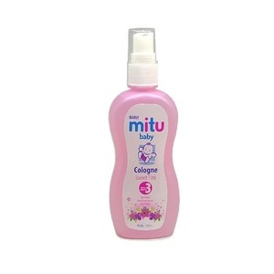 Mitu Baby Cologne Spray Non Alcohol, Sweet Pink