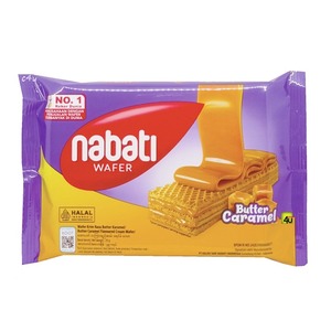 Nabati Wafer Krim Rasa Butter Caramel