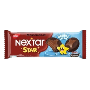 Nextar Star Biskuit Cokelat dengan Krim Rasa Cokelat