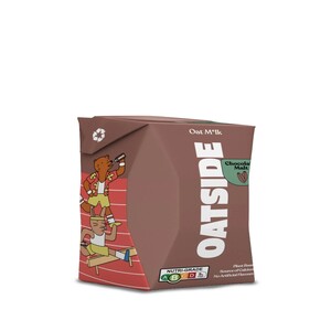 Oatside Minuman Oat Rasa Cokelat Malt (Chocolate Malt Oat Mlk)