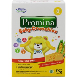 Promina Makanan Pendamping Asi Kudapan Rasa Keju Untuk Bayi Dan Anak Usia 8-24 Bulan