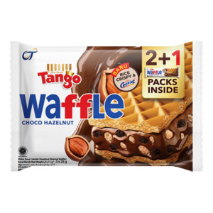 Tango Wafer Rasa Cokelat Hazelnut (Bentuk Waffle)