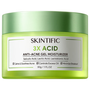 Skintific 3X Acid Anti-Acne Gel Moisturizer