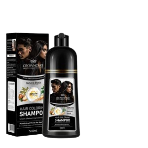 Crowncare Hair Coloring Shampoo-Dark Brown