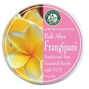 Bali Alus Traditional Spa Essential Scrub With Vco Frangipani