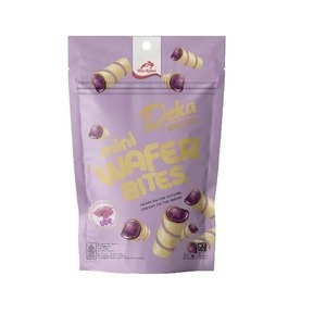 Deka Wafer Roll Minibites Rasa Ubi (Sweet Potato)