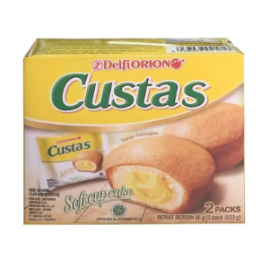Delfiorion Keik Isi Krim Custard (Custas)