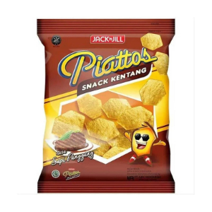 Jacknjill Piattos Makanan Ringan Kentang Rasa Sapi Panggang