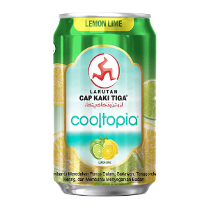 Larutan Cap Kaki Tiga Cooltopia Lemon Lime