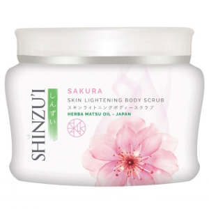Shinzu`i Skin Lightening Body Scrub With Sakura Extract Matsu