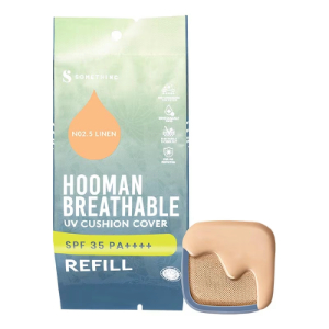 Somethinc Hooman Breathable UV Cushion Cover SPF35 PA++++ - N02.5 Linen