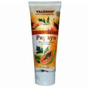 Valenno Facial Foam Perfect Clean Lightening Papaya