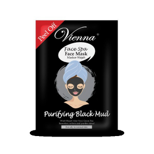 Vienna Face Spa Peel Off Mask Purifying Black Mud